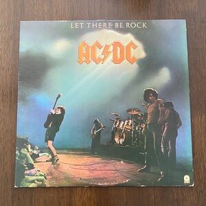 AC/DC Let There Be Rock Vinyl Record